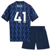 Camisola + Calções Arsenal Rice 41 Criança Equipamento 2ª 2025-26